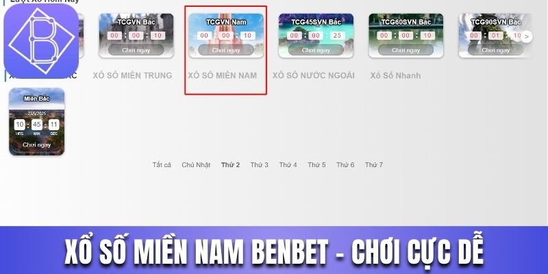 Xổ Số Miền Nam Benbet