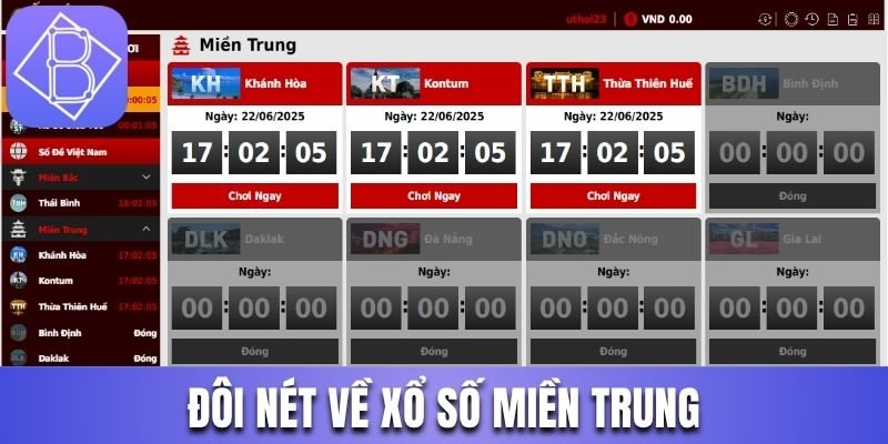 Xổ số miền Trung truyền thống nhưng hấp dẫn